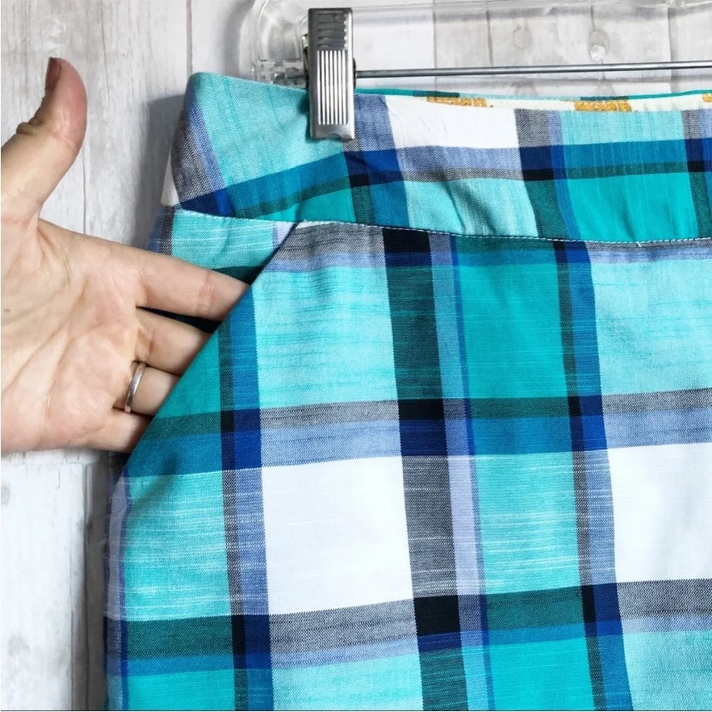 Loudmouth Bushwood Blue Plaid Golf Skort - Picture 3 of 6
